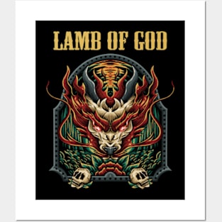 LAMB OF GOD BAND XMAS Posters and Art